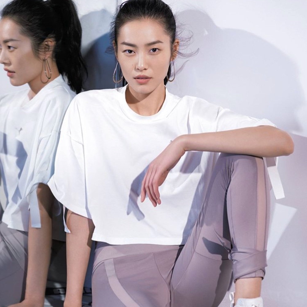 New* Puma Women Cropped Tee